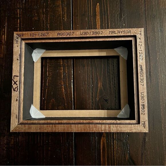 Wood Box Picture Frame (New) - Picture 2 of 4